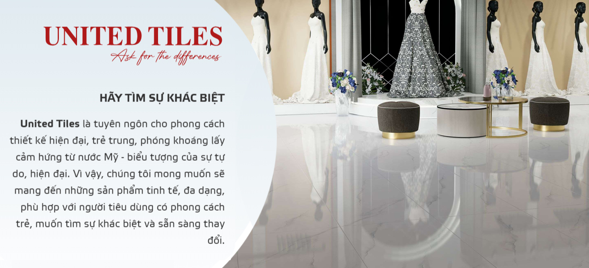 Gạch Viglacera United - Hãy đi tìm sự khác biệt