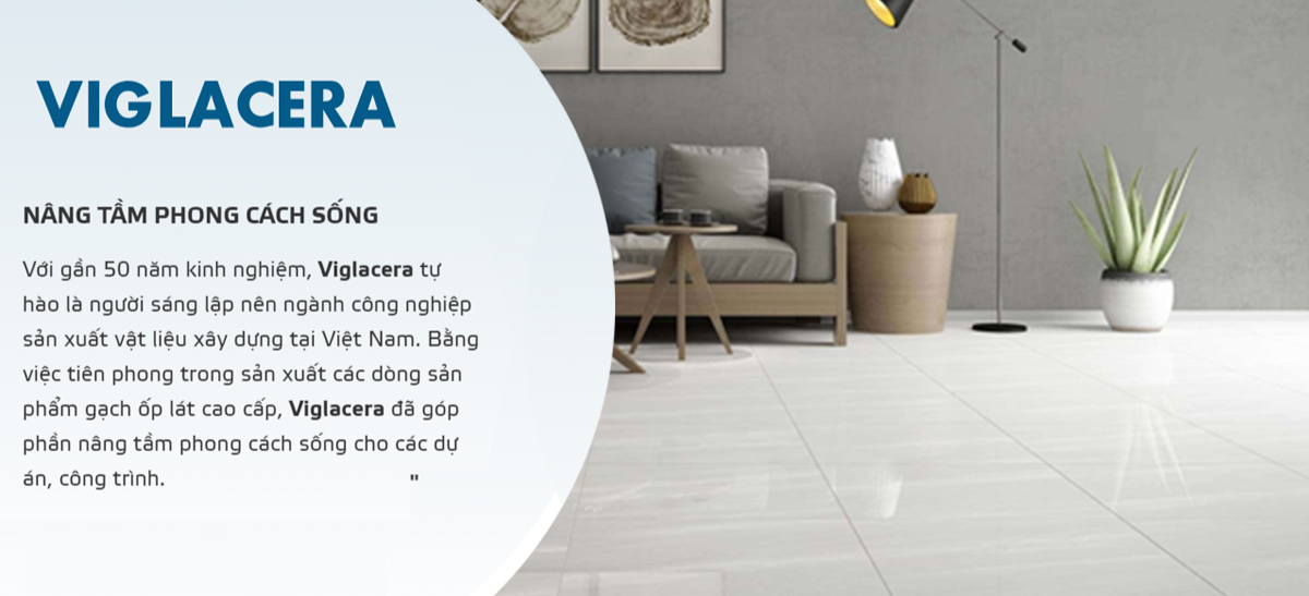Trường Thịnh tổng đại lý phân phối gạch ốp lát Viglacera giá tốt