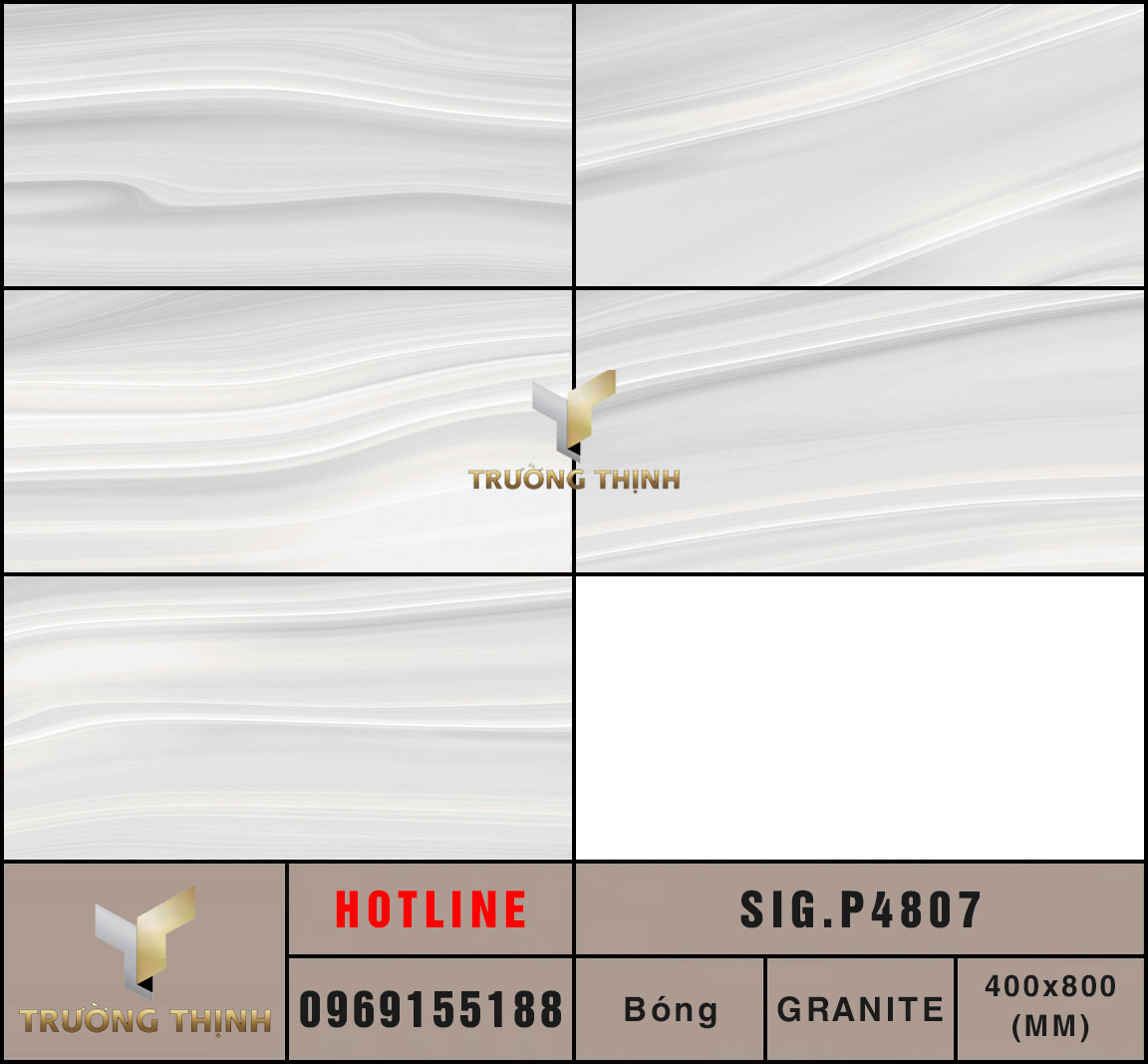 gạch ốp tường 400x800 Eurotile Du Phong SIG.P4807