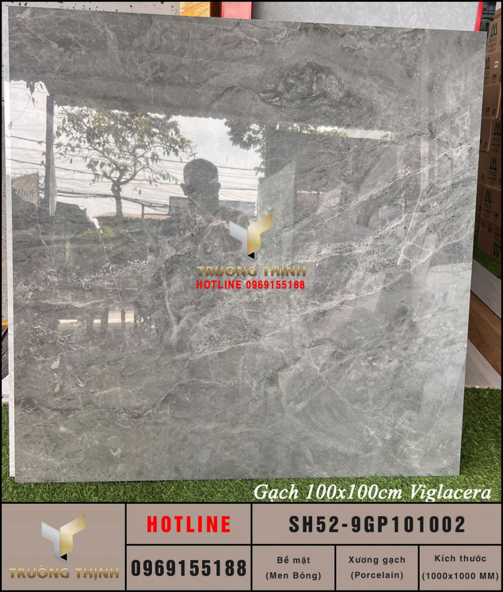 Gạch lát nền 1000x1000 Viglacera Sông Hồng SH52-9GP101002