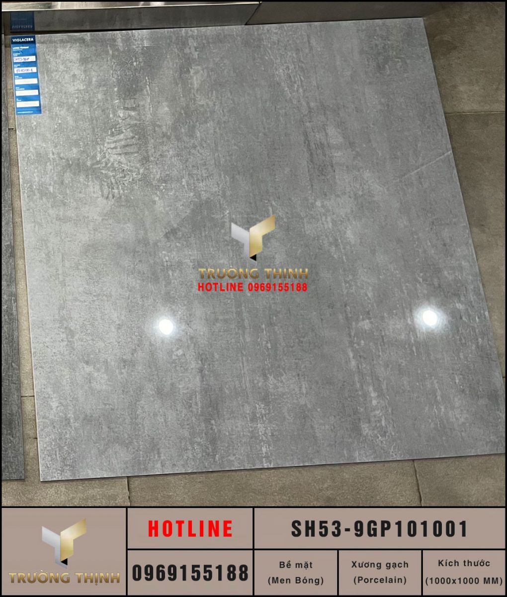 Gạch lát nền 1000x1000 Viglacera Sông Hồng SH53-9GP101001