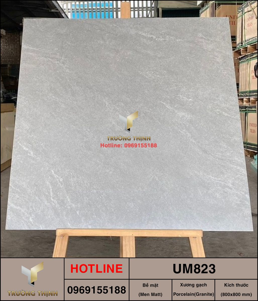 Gạch lát nền chống trơn Viglacera UM823 800x800: Vẻ đẹp hiện đại, bền vững