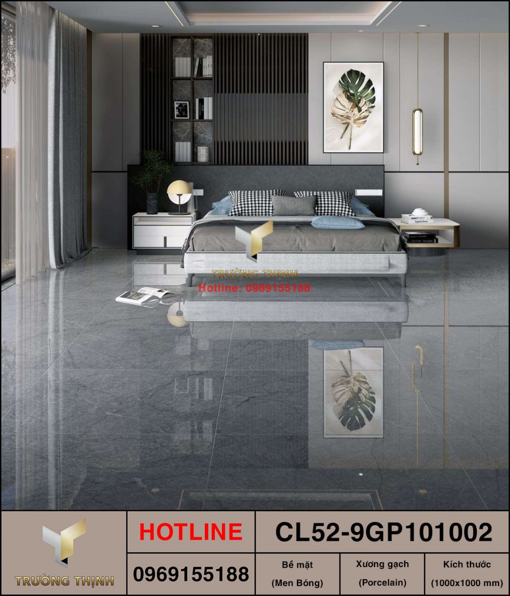 Gạch lát nền granite 1000x1000 Viglacera CL52-9GP101002 giá rẻ