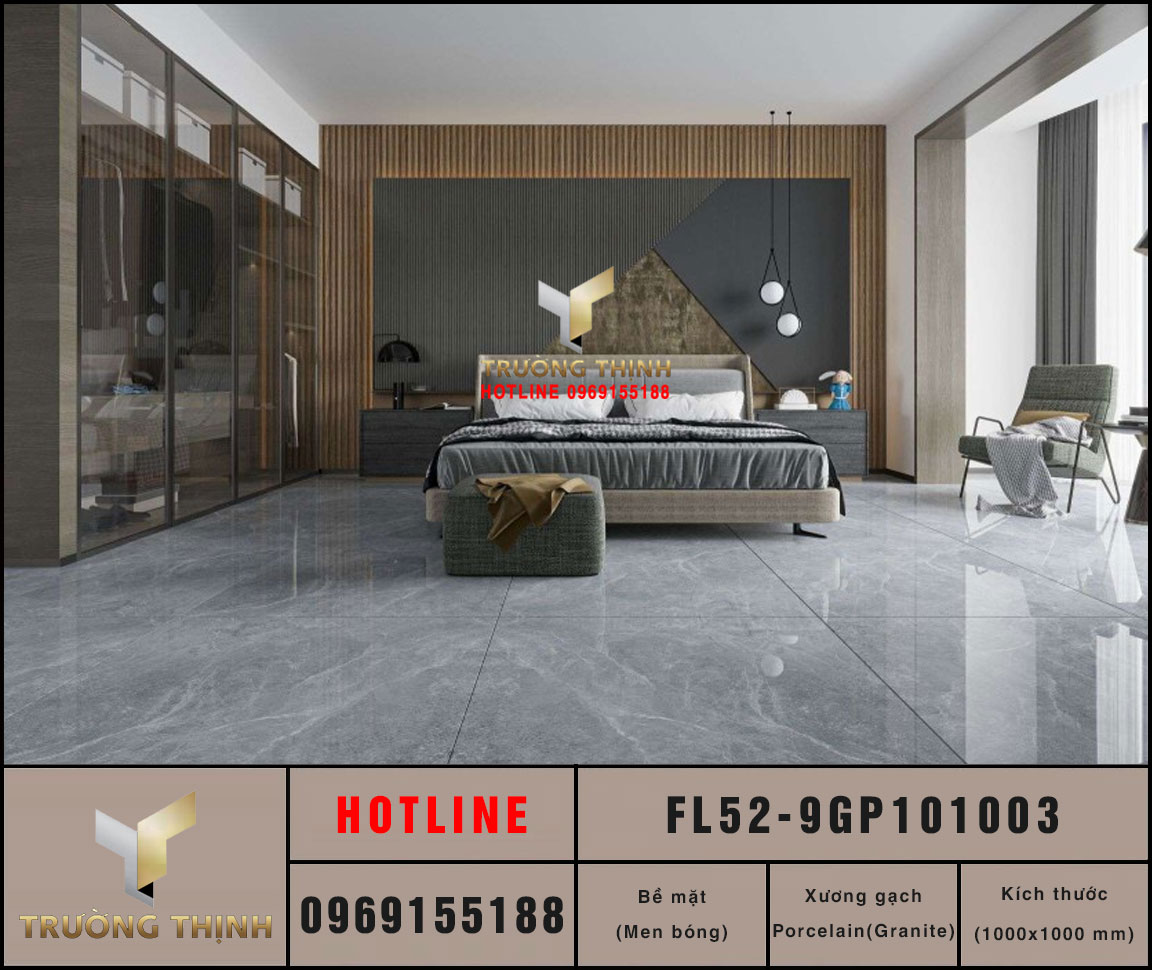 Gạch lát nền granite 1000x1000 Viglacera FL52-9GP101003 Chính Hãng
