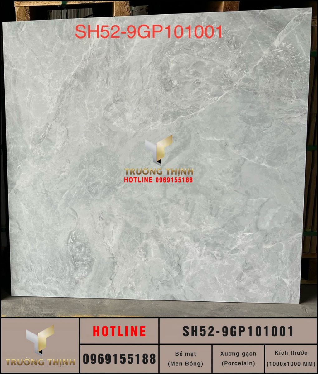 Gạch lát nền 1000x1000 Viglacera Sông Hồng SH52-9GP101001