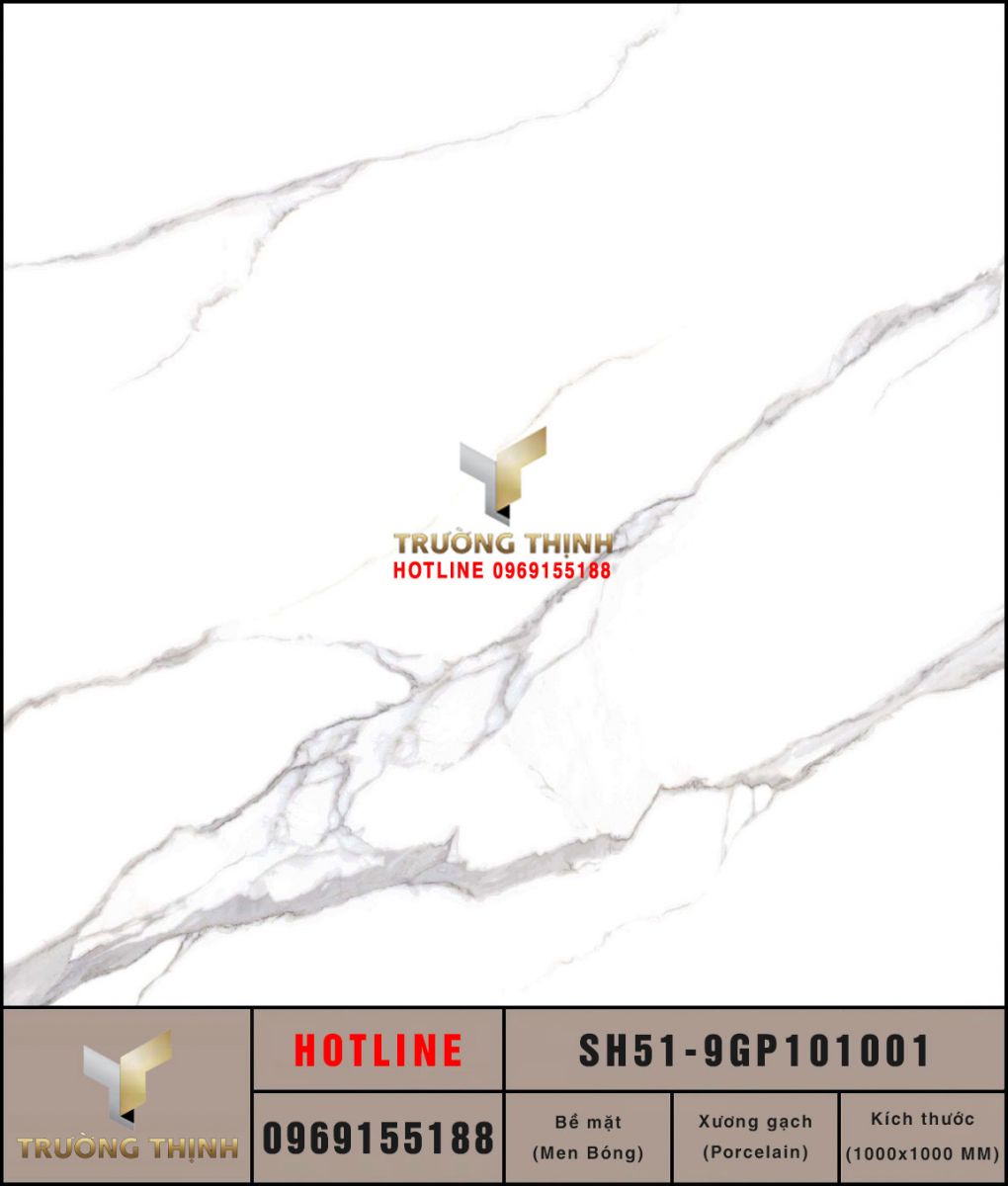 Gạch lát nền 1000x1000 Viglacera Sông Hồng SH51-9GP101001