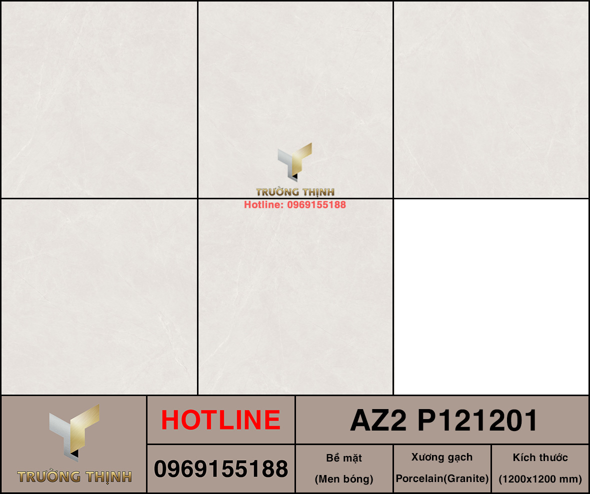 Gạch lát nền 1200x1200 Viglacera AZ2-P121201