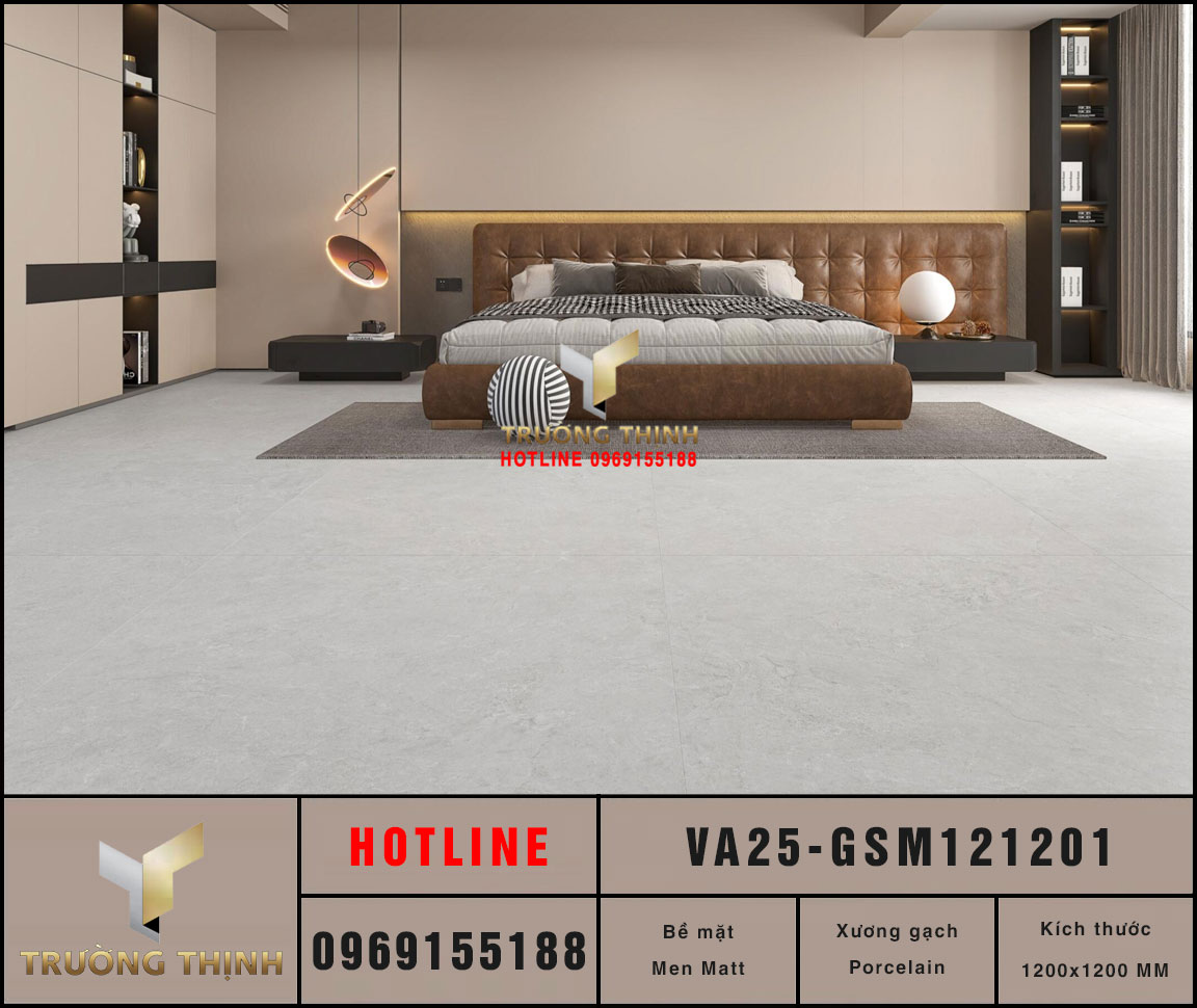 Gạch lát nền Viglacera VA25-GSM121201 1200x1200mm - Đẳng cấp & Sang trọng