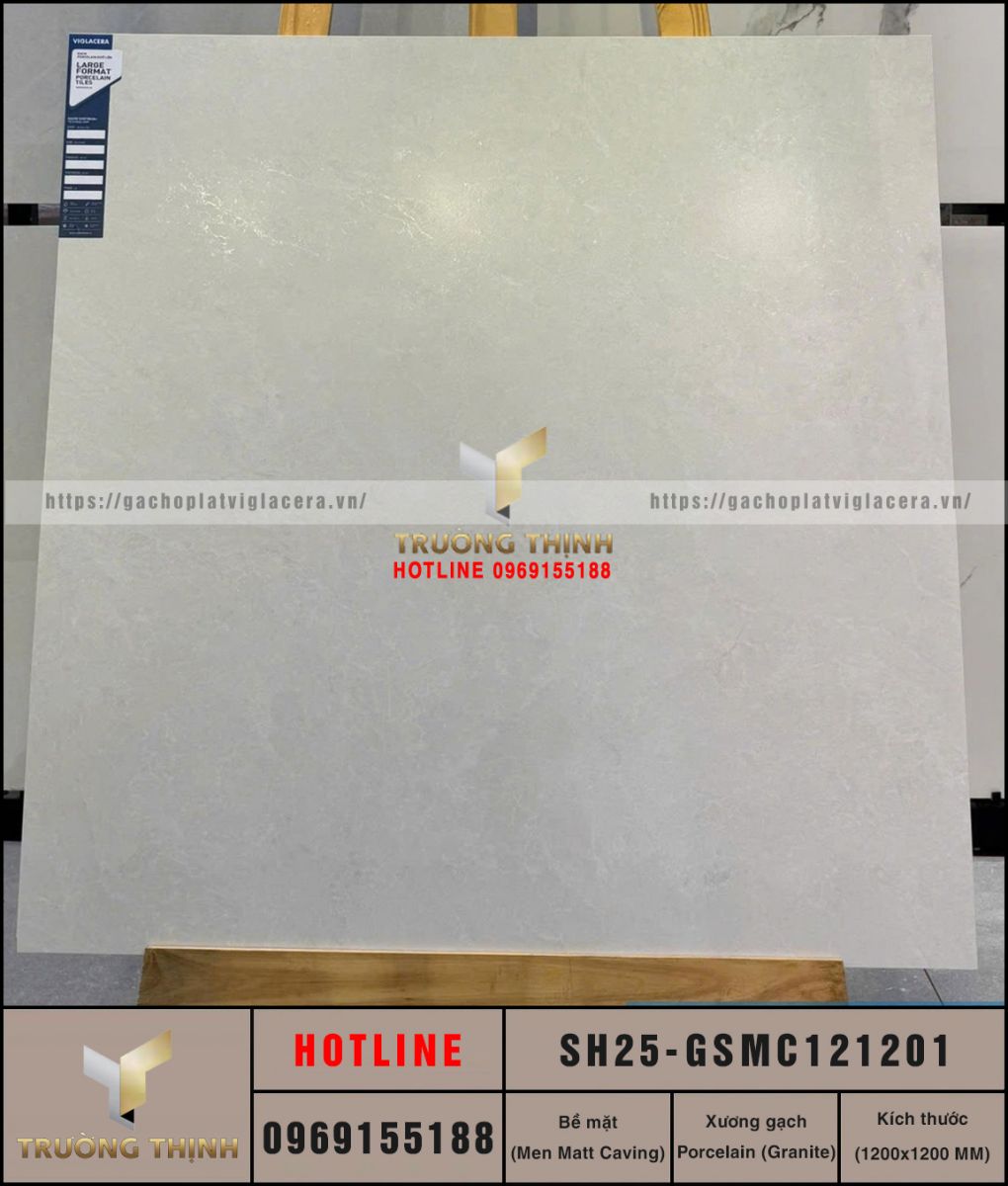 Gạch Viglacera SH25-GSMC121201 1200x1200mm - Đẳng Cấp Sông Hồng
