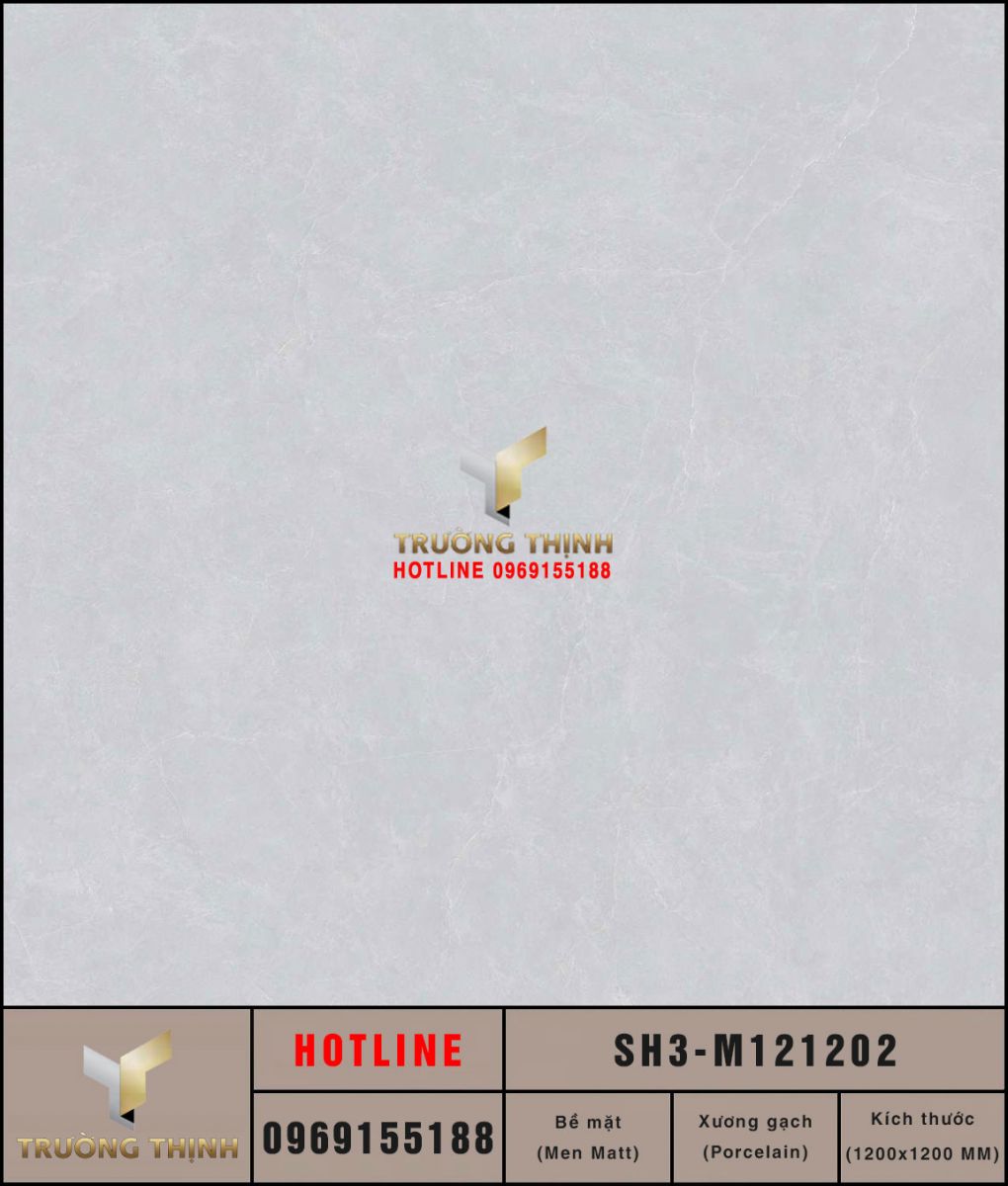 Gạch lát nền 1200x1200 Viglacera Sông Hồng SH3-M121202