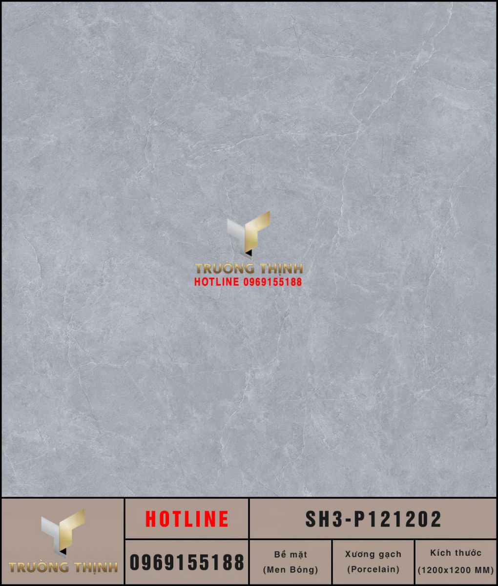 Gạch lát nền 1200x1200 Viglacera Sông Hồng SH3-P121202
