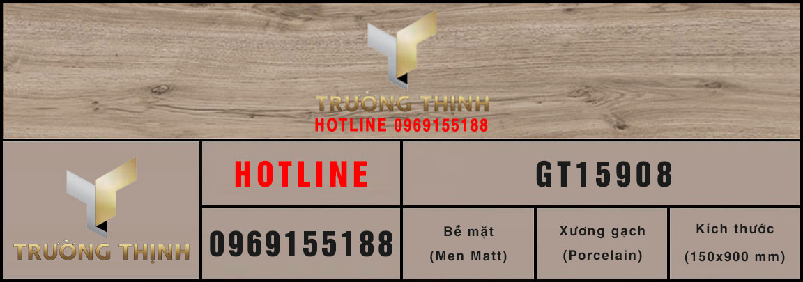 Gạch 150x900 Viglacera GT15908