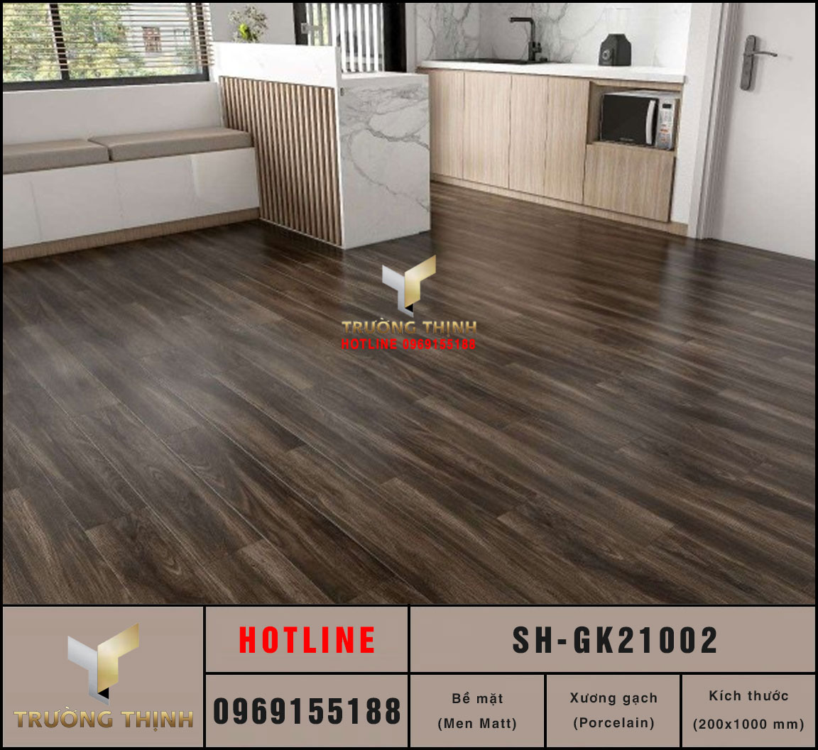 Gạch lát sàn vân gỗ 200x1000 Viglacera SH-GK21002 cao cấp