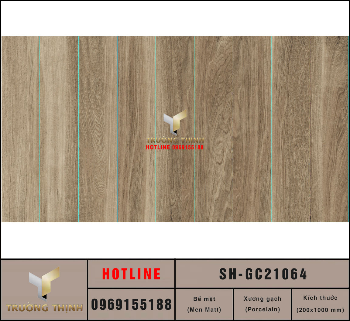 Gạch lát sàn vân gỗ 200x1000 Viglacera SH-GC21064 giá rẻ