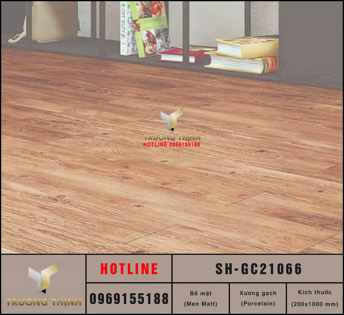 Gạch vân gỗ lát nền 200x1000 Viglacera SH-GC21066 giá rẻ