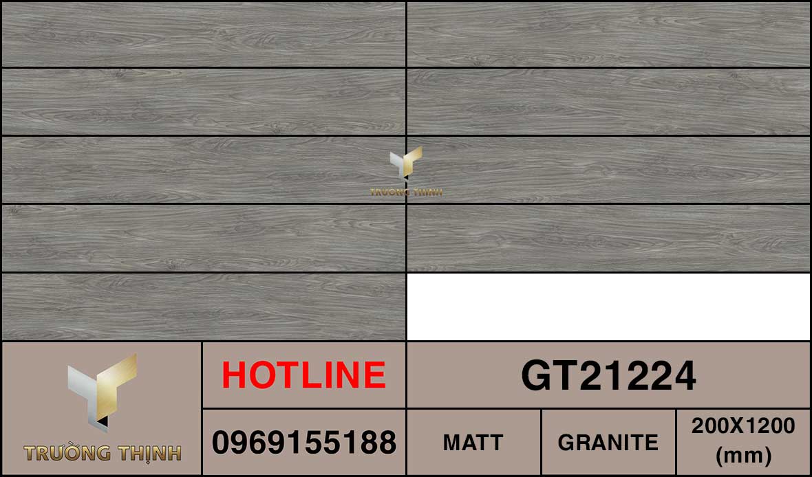 Ảnh MAP gạch ốp lát vân gỗ 200x1200 Viglacera GT21224