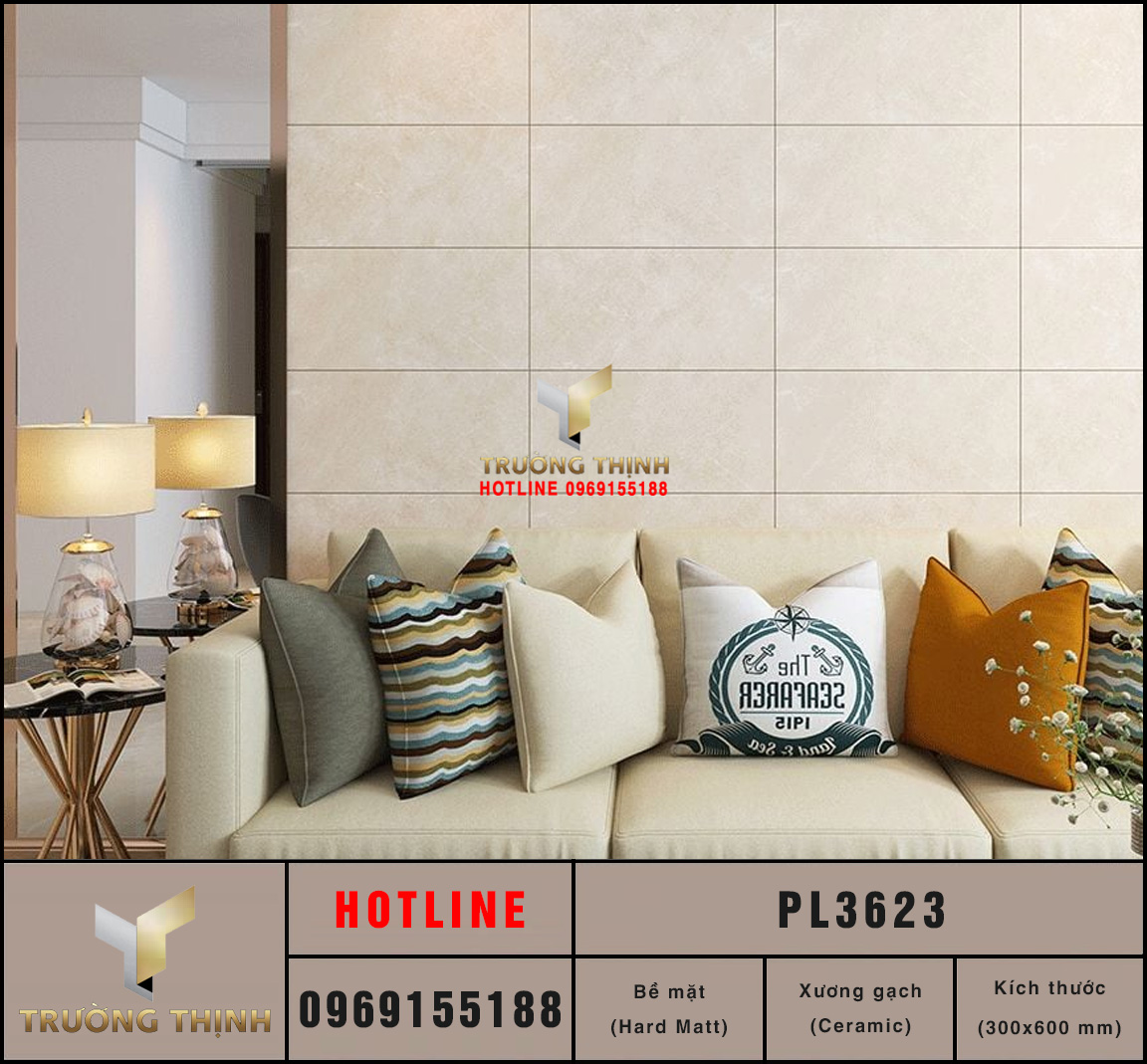 Gạch Ceramic Men Hard Matt Viglacera Platinum PL3623: Sự Lựa Chọn Hoàn Hảo Cho Không Gian Sống Đẳng Cấp