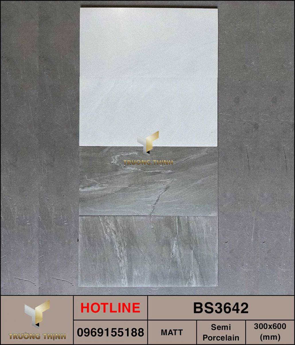 Ảnh thực tế gạch ốp lát 300x600 Viglacera BS3642