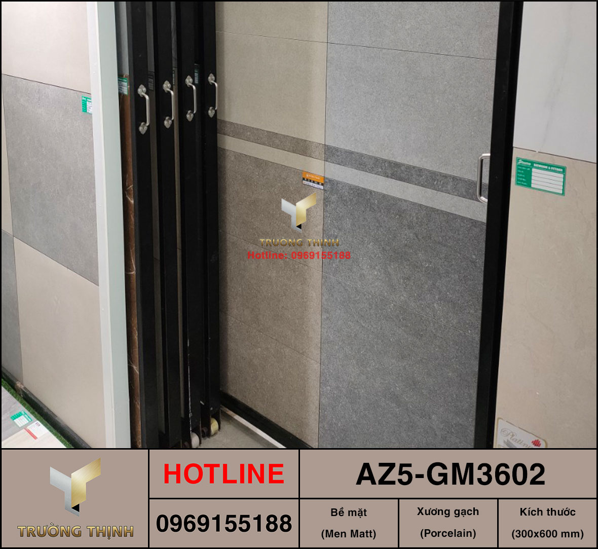 Gạch ốp lát 300x600 Viglacera United Arizona AZ5-GM3602