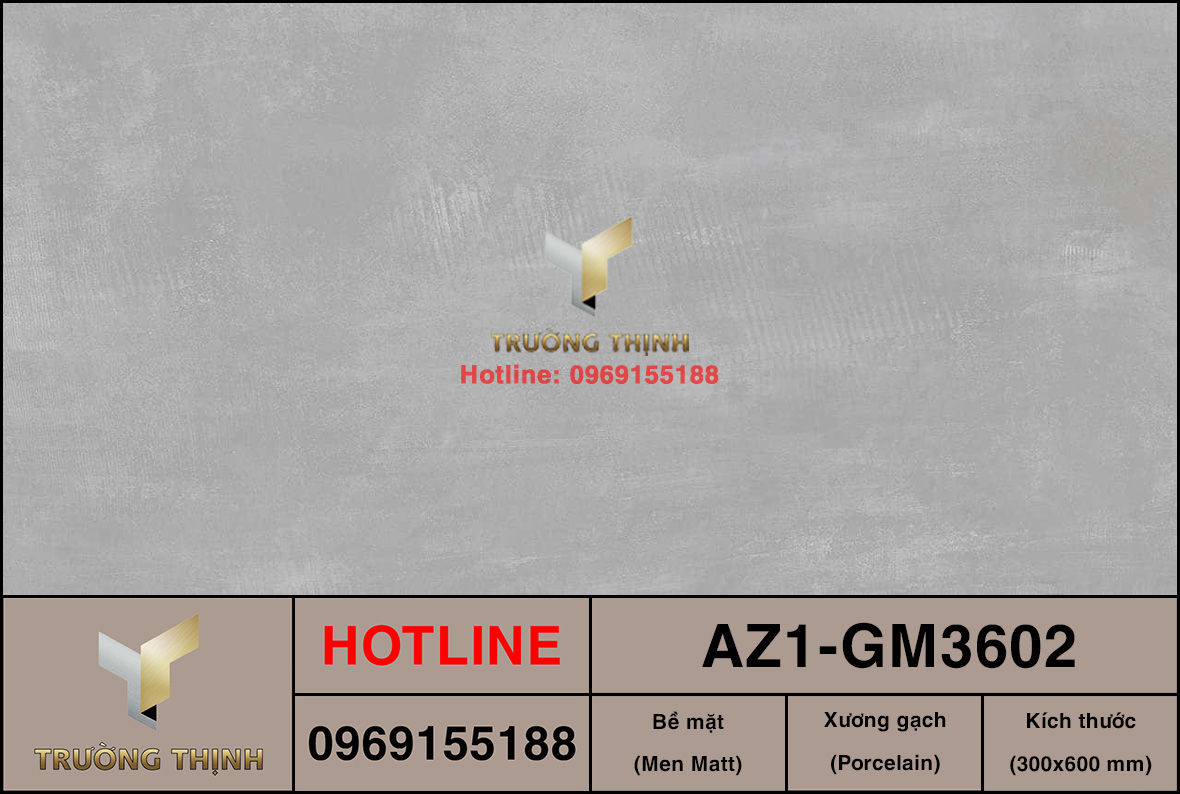 Gạch ốp lát 300x600 Viglacera United Arizona AZ1-GM3602