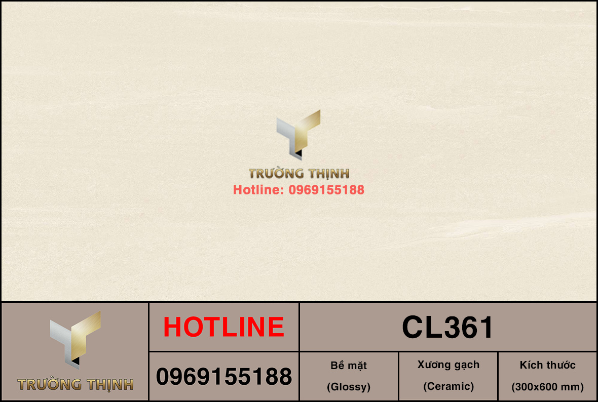 Gạch ốp lát 300x600 Viglacera Cửu Long CL361