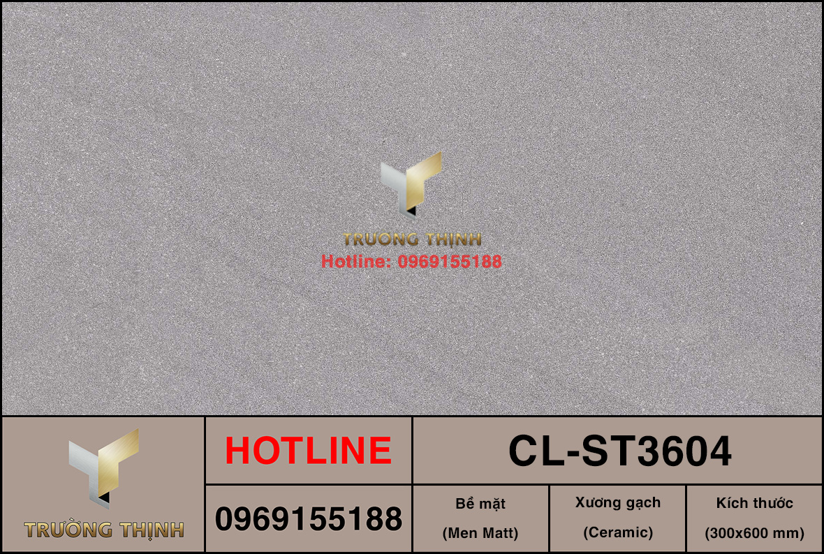 Gạch ốp lát 300x600 Viglacera Cửu Long CL-ST3604
