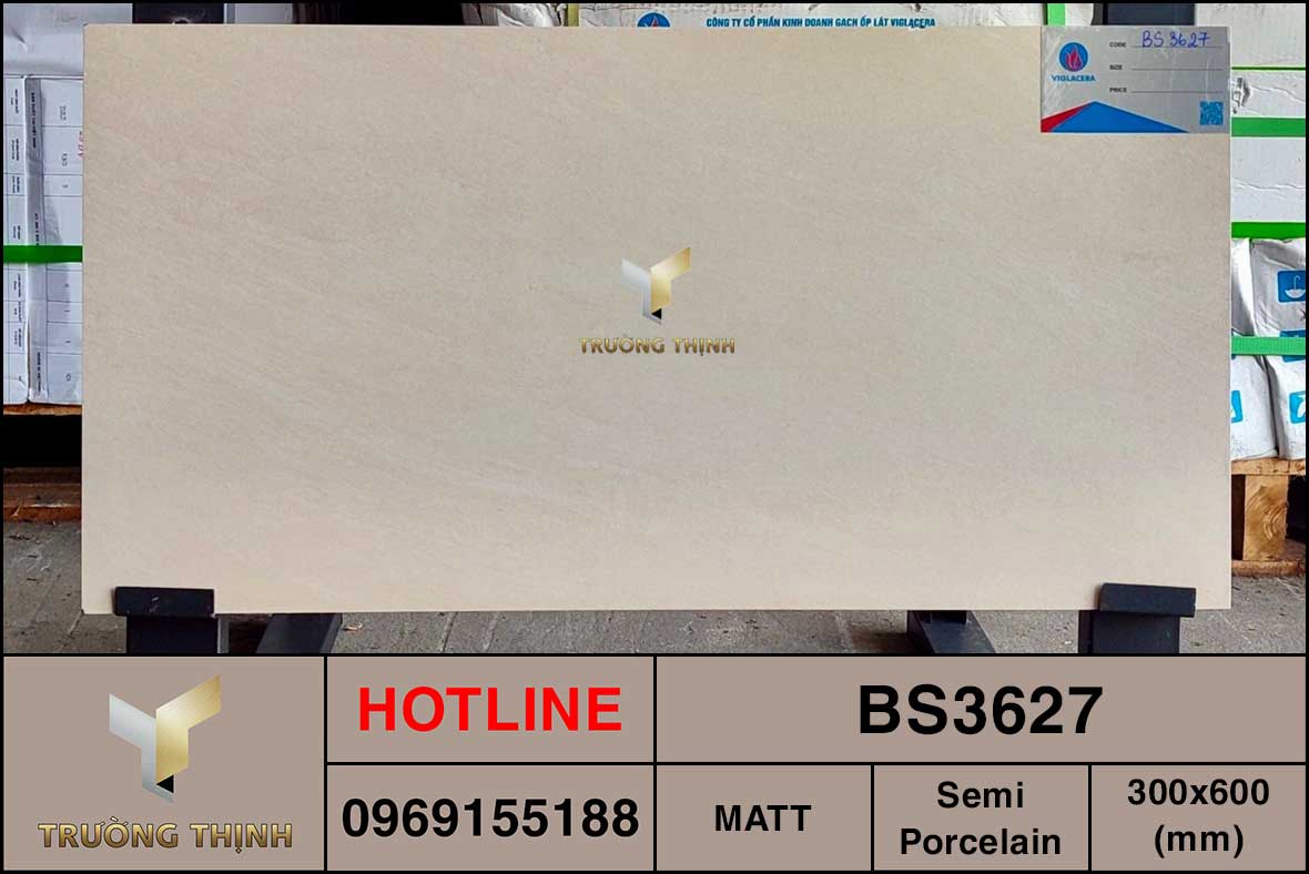 Ảnh thực tế gạch ốp lát 300x600 Viglacera BS3627
