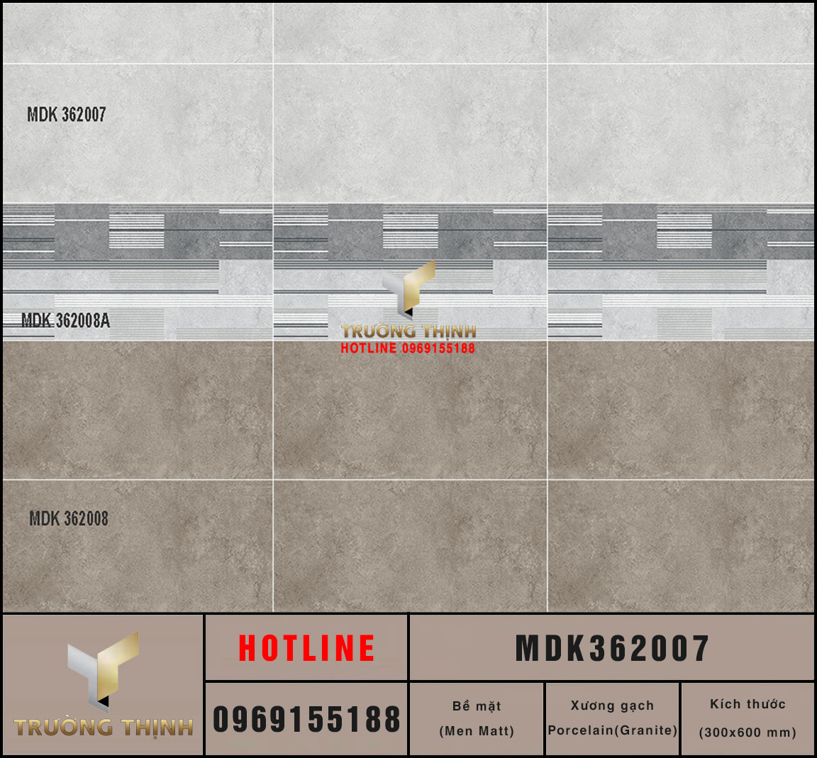 Gạch ốp lát Granite 300x600 Viglacera MDK362007: Sự Kết Hợp Hoàn Hảo Giữa Hiện Đại Và Bền Vững