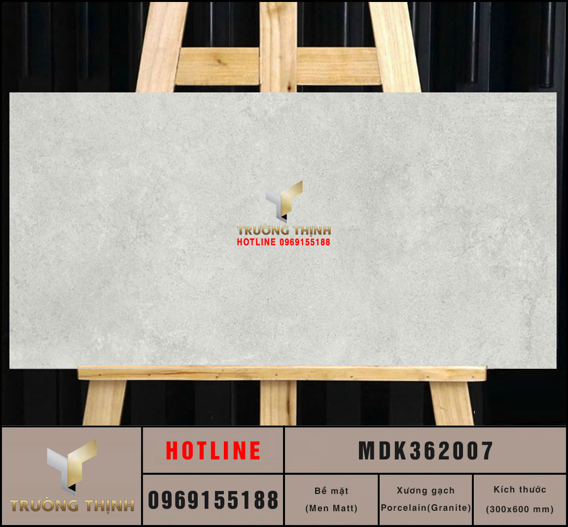 Gạch ốp lát Granite 300x600 Viglacera MDK362007 - Giá Tốt Tại Trường Thịnh