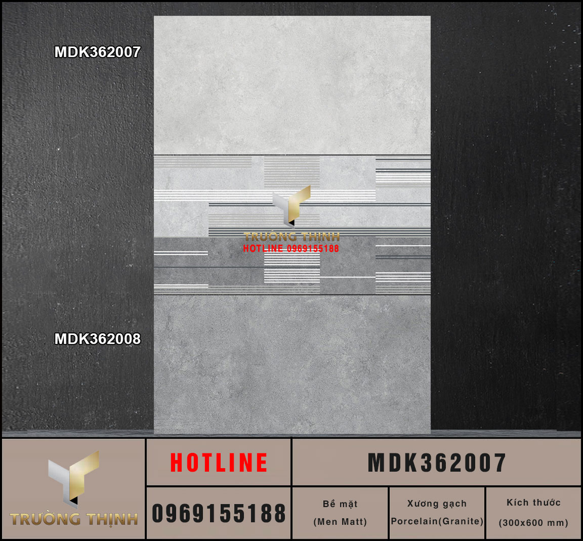 Gạch ốp lát Granite 300x600 Viglacera MDK362007: Sự Kết Hợp Hoàn Hảo Giữa Hiện Đại Và Bền Vững