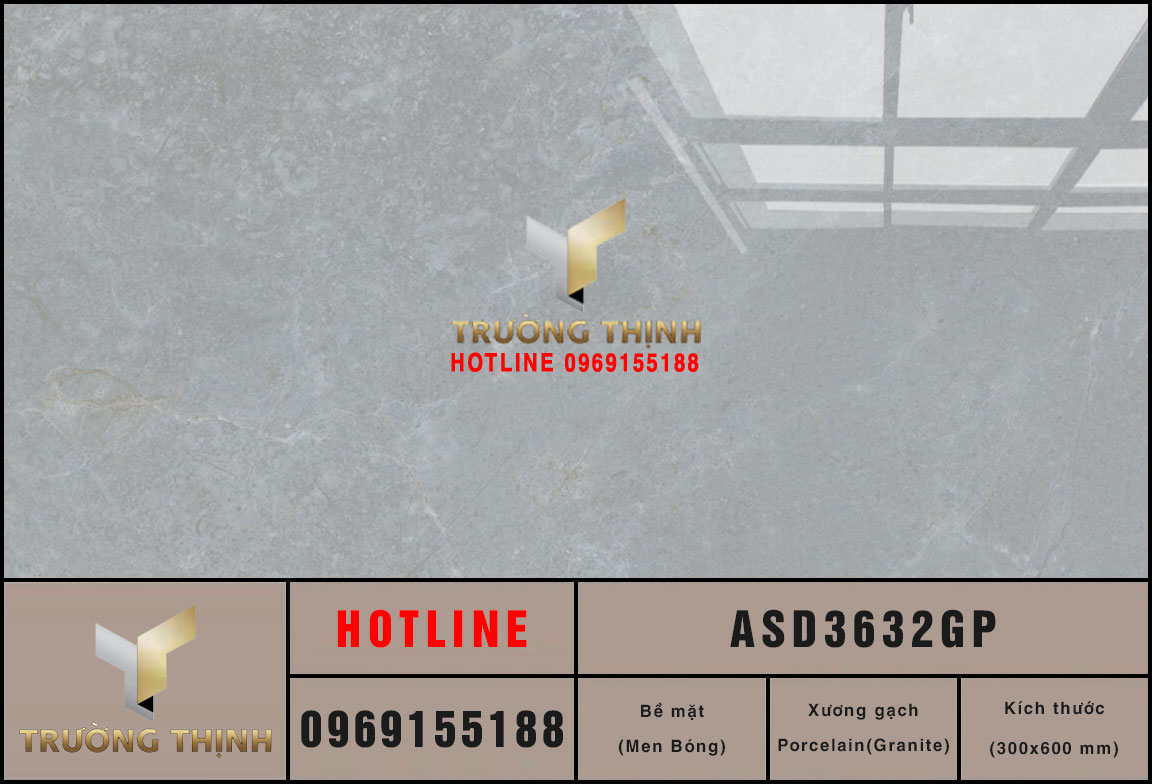Gạch Viglacera ASD3632GP 300x600 - Gạch Granite Bóng Kiếng Sang Trọng