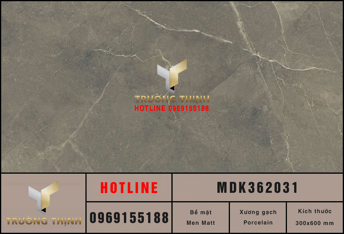 Gạch ốp lát granite giả đá 300x600 Viglacera MDK362031: Sự lựa chọn hoàn hảo cho không gian hiện đại