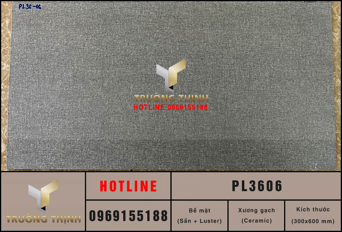 Gạch ốp lát men Matt Luster Viglacera Platinum PL3606 cao cấp