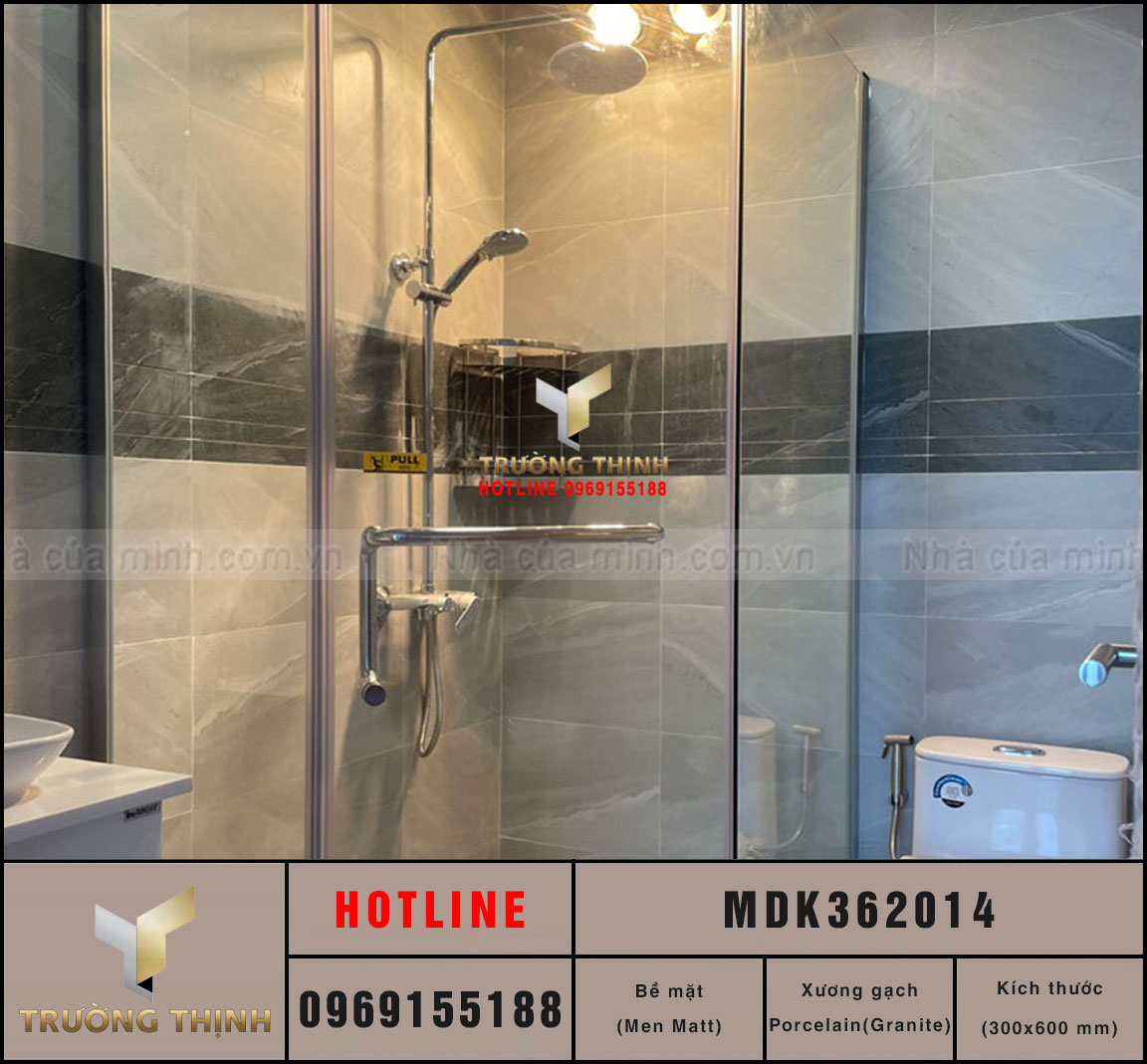 Gạch ốp lát vân đá chống trơn 300x600 Viglacera MDK362014 – Sự lựa chọn đẳng cấp cho không gian hiện đại
