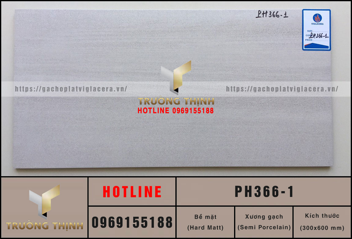 Gạch vân đá sọc dưa 300x600 Viglacera PH366-1: Nâng Tầm Không Gian Việt