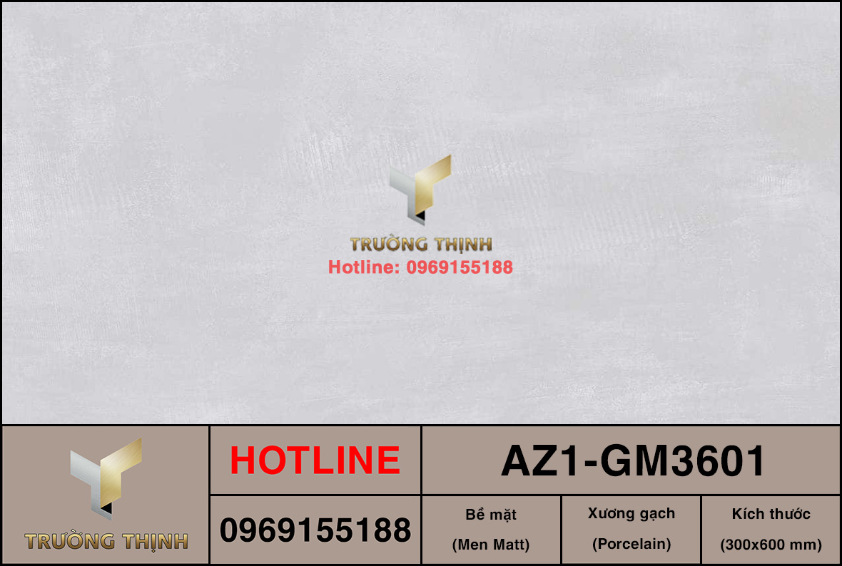Gạch ốp lát 300x600 Viglacera United Arizona AZ1-GM3601