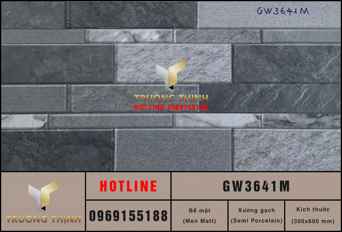 Gạch ốp tường 300x600 Viglacera GW3641M