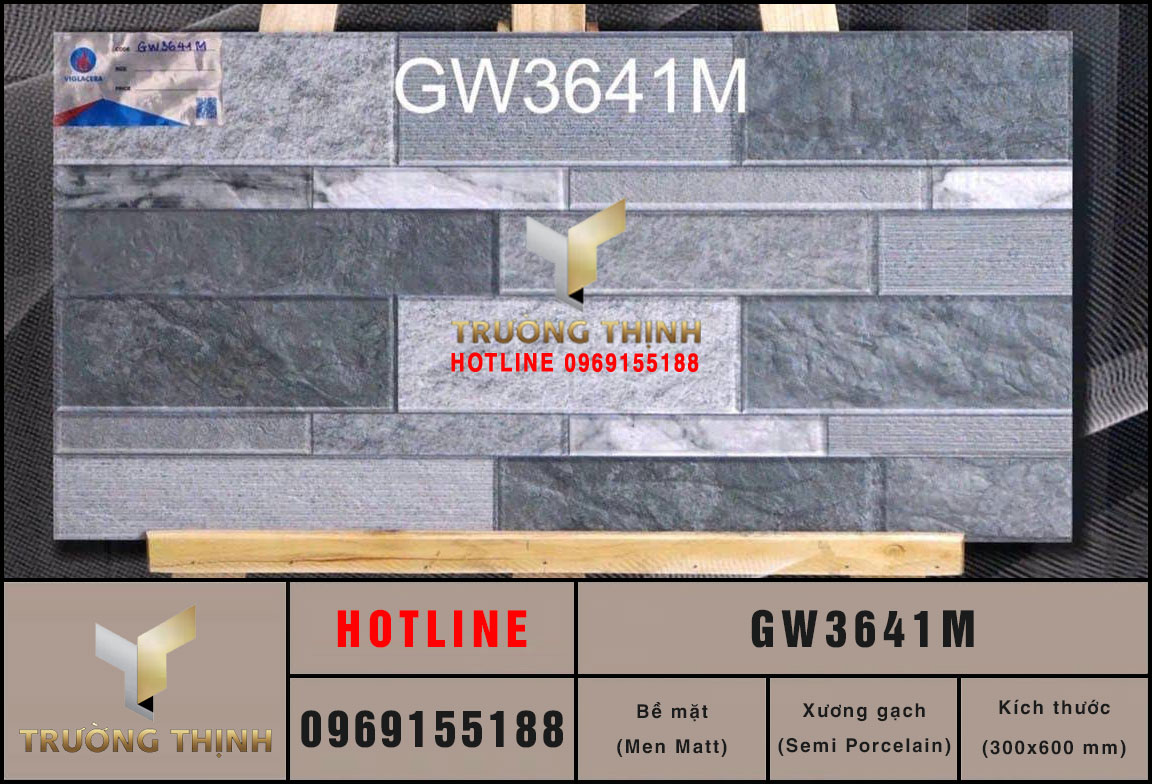 Gạch ốp tường 300x600 Viglacera GW3641M