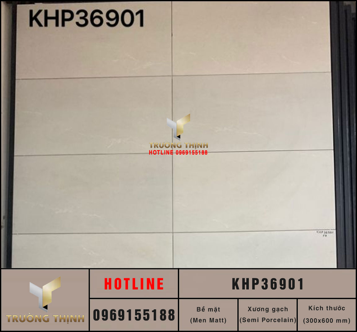 Gạch ốp lát 300x600 Viglacera KHP36901