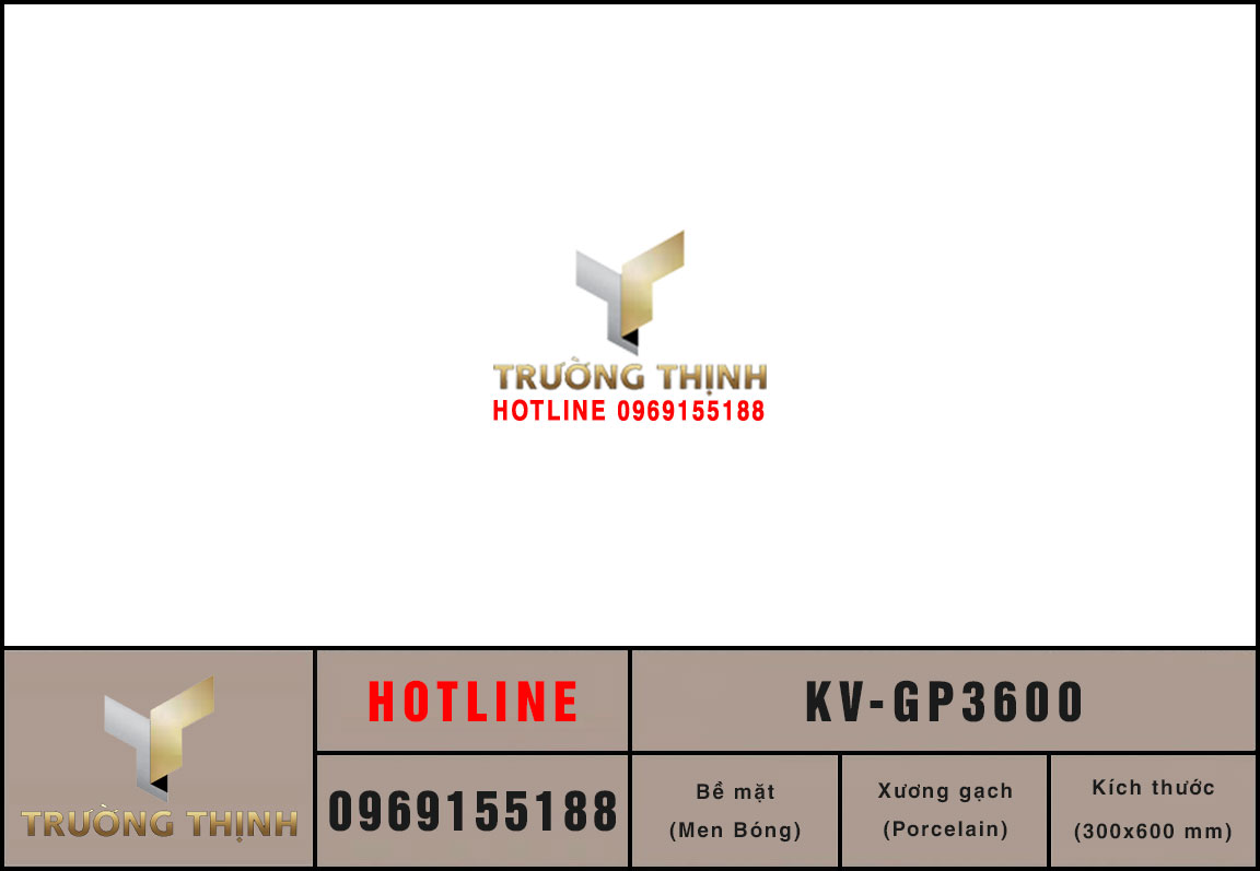 Gạch ốp tường 300x600 Viglacera KV-GP3600