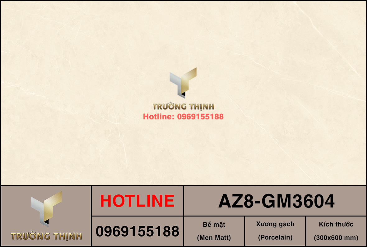 Gạch ốp lát 300x600 Viglacera United Arizona AZ8-GM3604