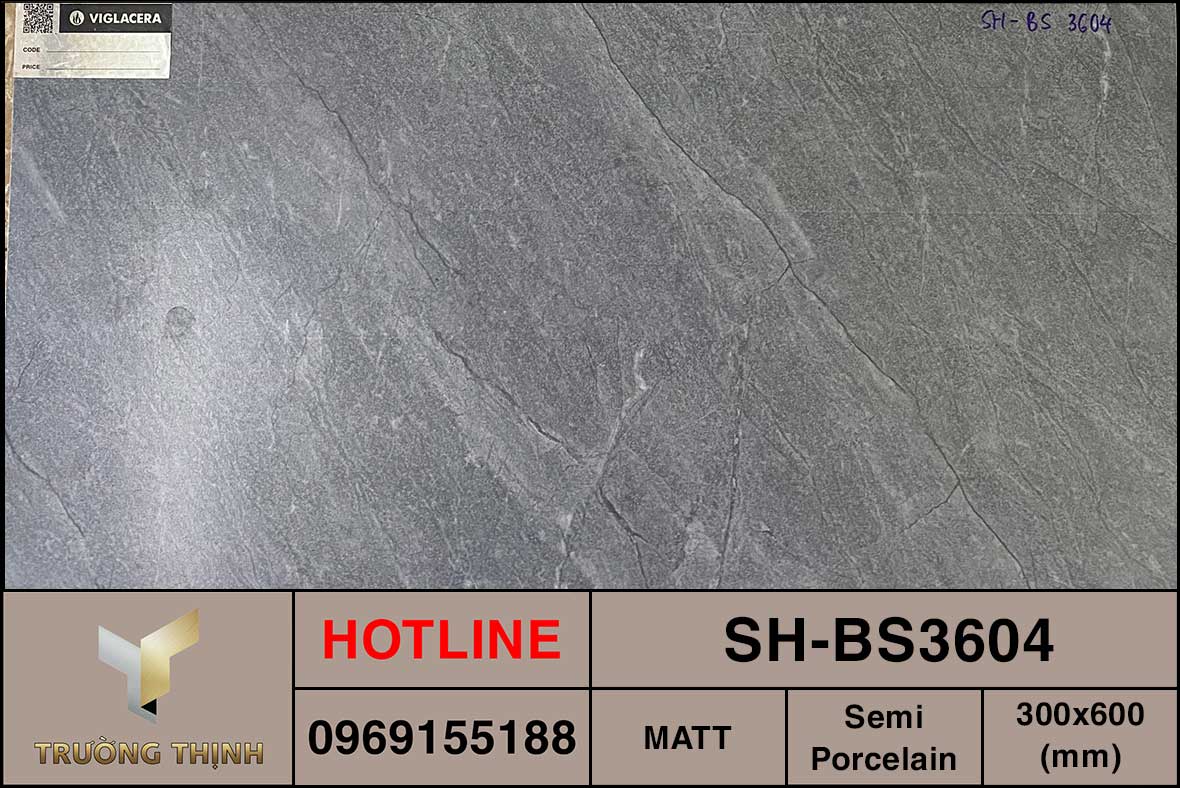 Gạch vân đá 300x600 Viglacera Sông Hồng SH-BS3604 giá tốt
