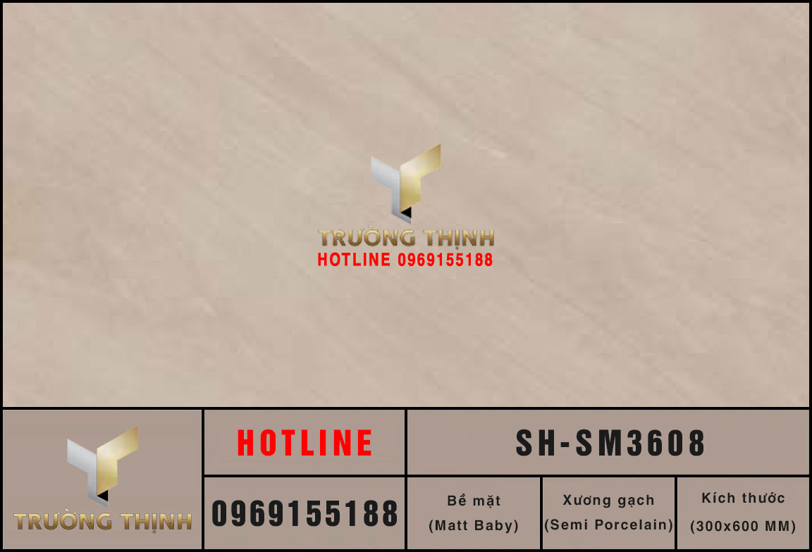 Gạch vân đá 300x600 Viglacera Sông Hồng SH-SM3608 giá rẻ