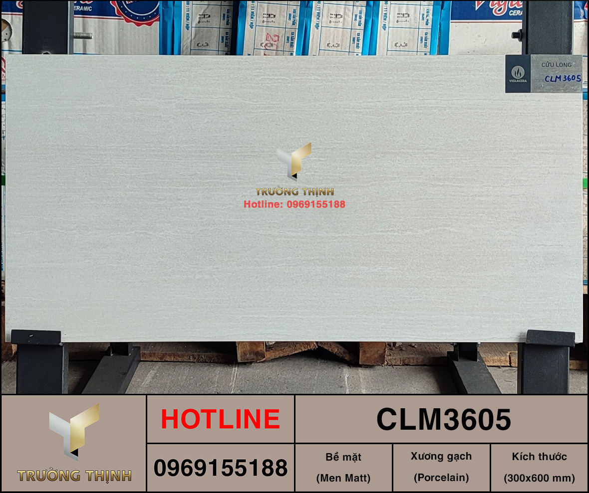 Gạch vân đá sọc dưa 300x600 Viglacera CLM3605 cao cấp