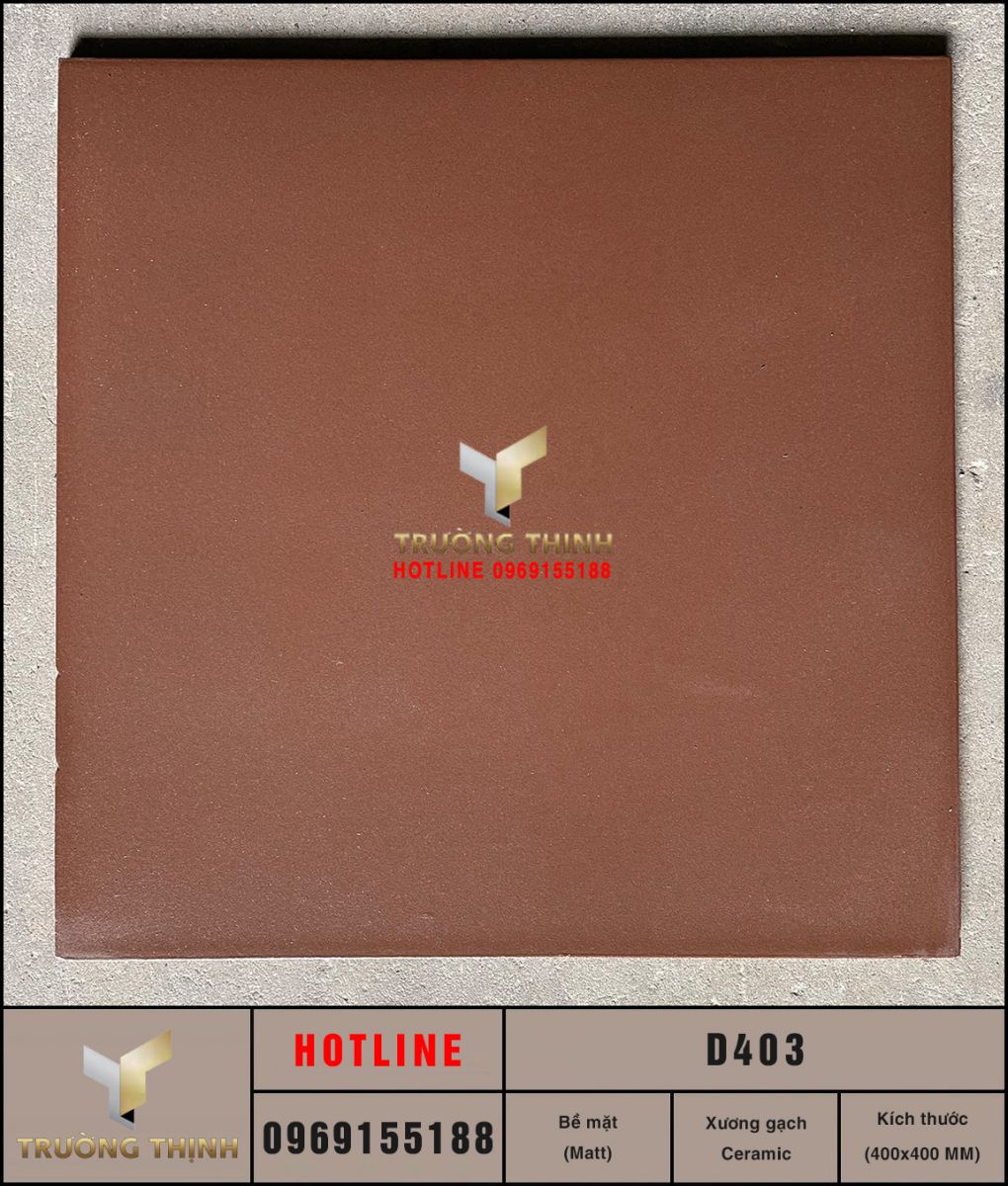Gạch lát nền Cotto Viglacera D403: Sang trọng, bền đẹp cho mọi không gian