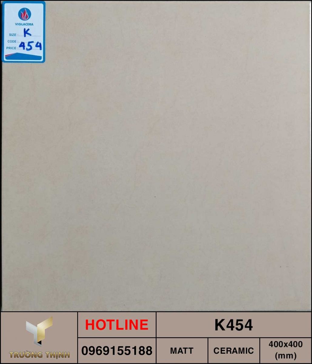 Gạch men chống trơn 400x400 Viglacera K454 giá rẻ