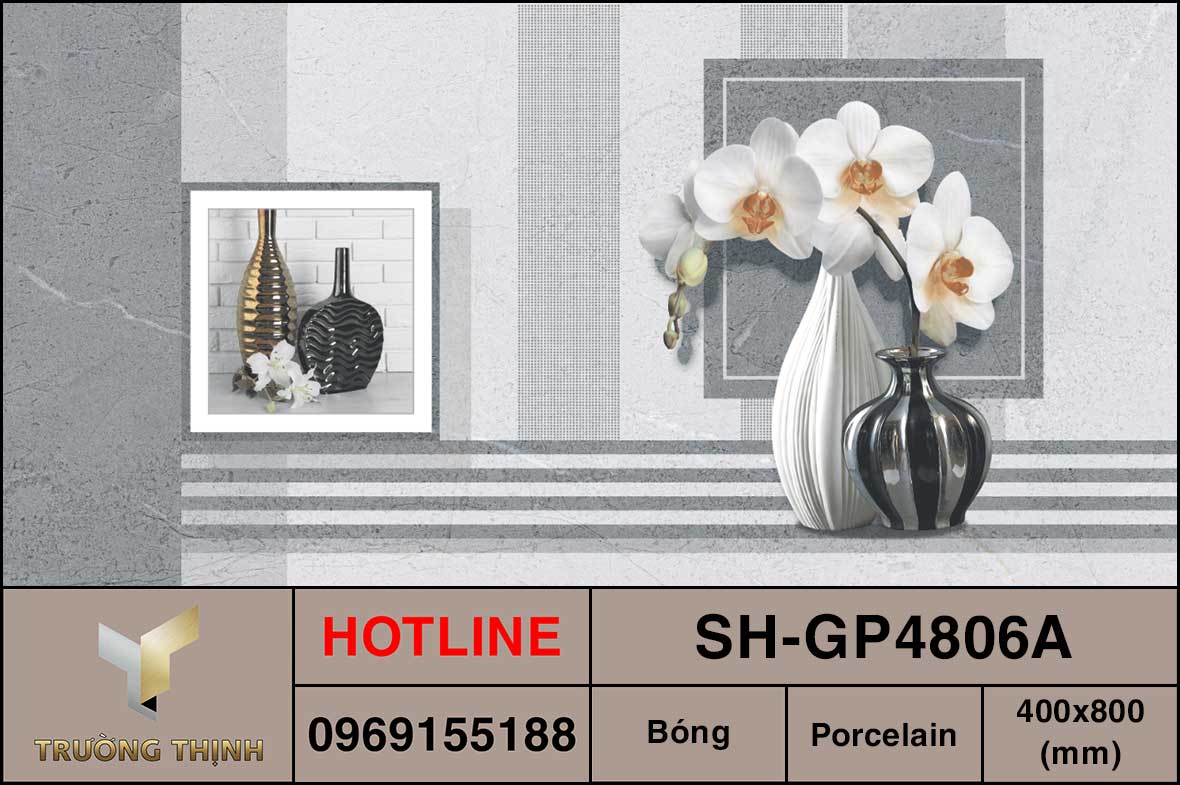 Gạch điểm 400x800 Viglacera Sông Hồng SH-GP4806A giá rẻ