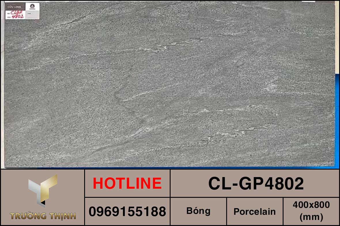 Gạch ốp tường 400x800 Viglacera Cửu Long CL-GP4802 vân đá