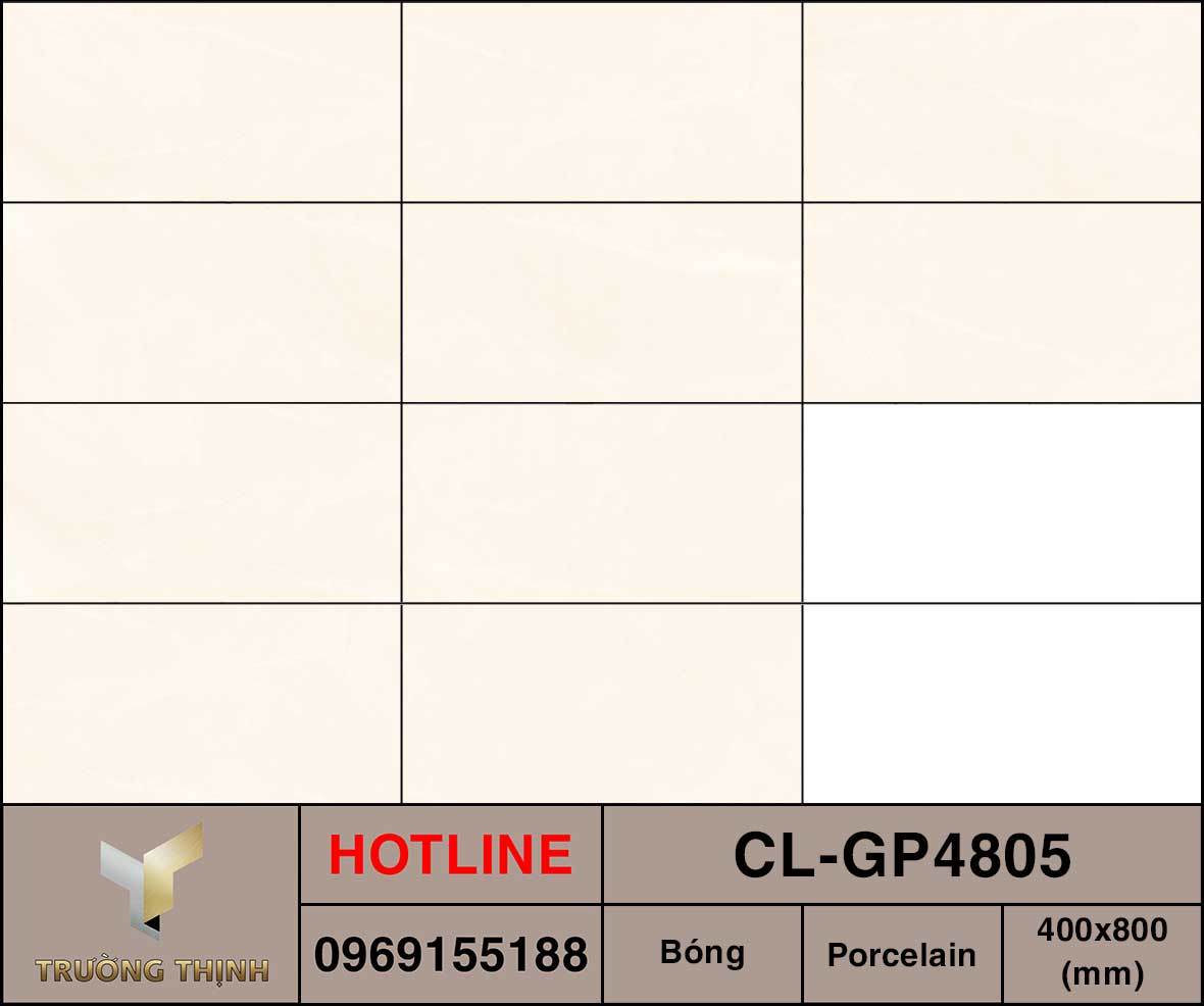 Ảnh MAP gạch ốp tường 400x800 Viglacera Cửu Long CL-GP4805