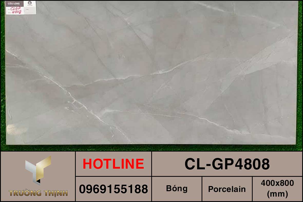 Gạch ốp tường 400x800 Viglacera Cửu Long CL-GP4808 vân đá